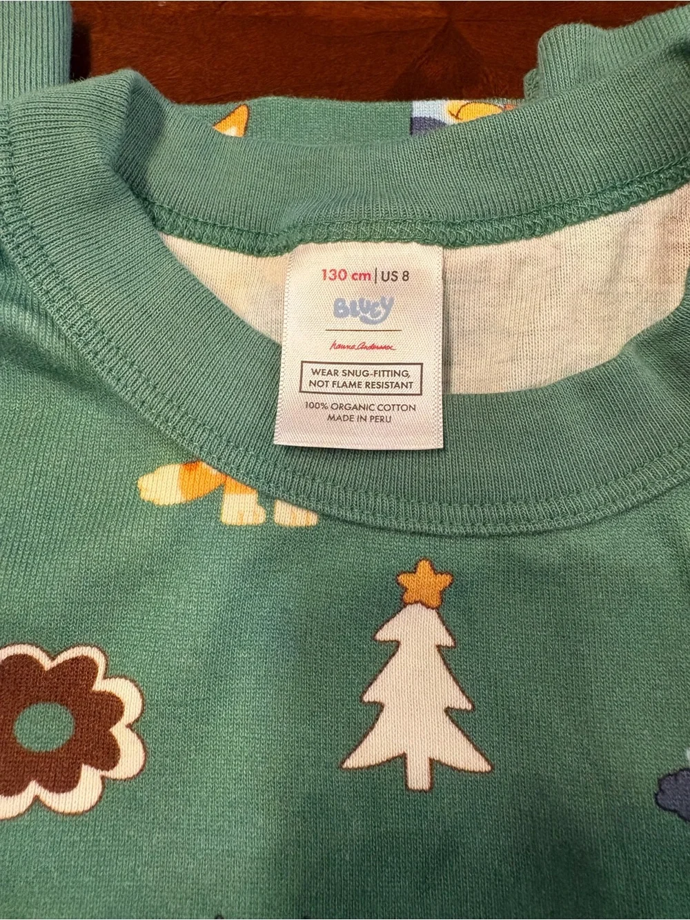 Hanna Andersson Bluey Holiday Pajama Set
